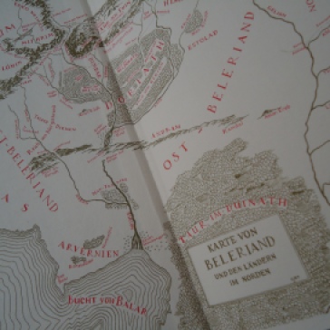 Das Silmarillion - Karte von Beleriand